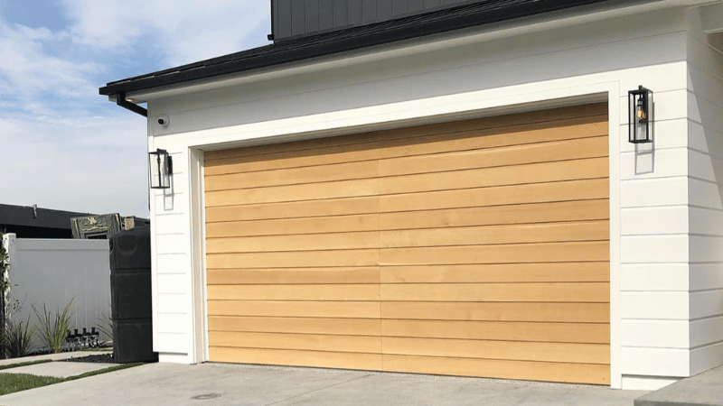 Wood Garage Door 